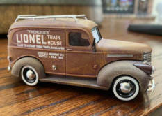 1947 Chevy Panel Truck for a Seattle Model Train Store