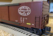 SP&S Brown Boxcar
