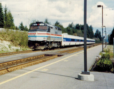 Talgo Train 753, Mt. Adams