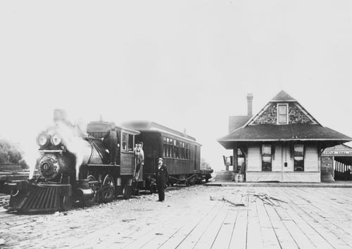 Port Townsend Southern, Olympia Depot, 1901