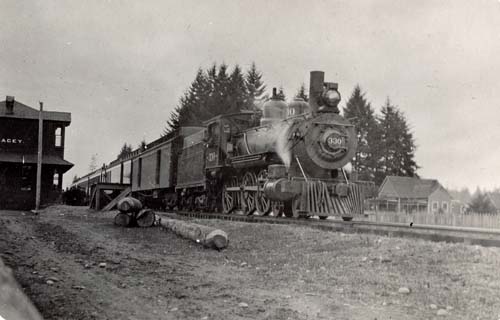 Train bound for Tacoma, 1912
