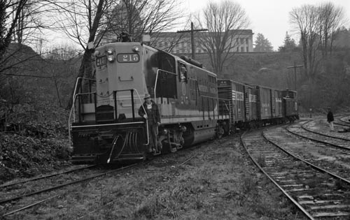 NP diesel at Capitol Lake