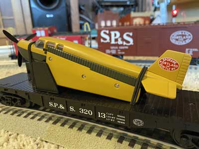 SP&S MTH Airplane Car, MTH 30-76528